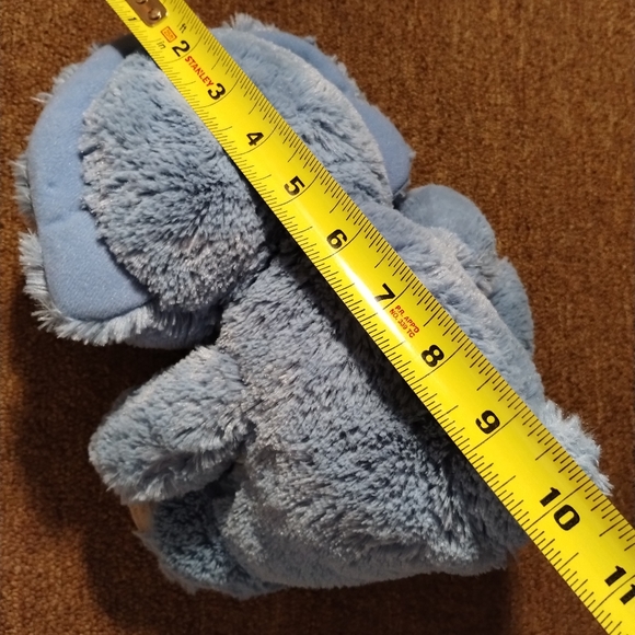 Aurora - Taddle Toes - 10" Toughie Lovey Triceratops blue dinosaur animal toy - Picture 13 of 13